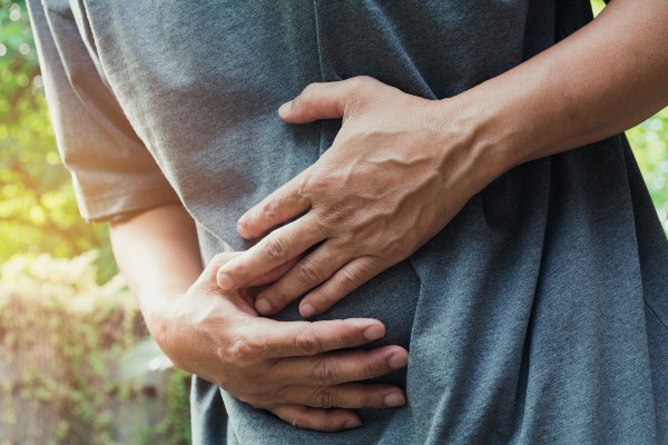 image depicting patient suffering from bowel cancer